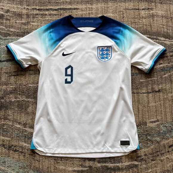 Men's Nike Harry Kane England National Team 2022/23 Home Soccer Jersey Sz Medium - Picture 1 of 8
